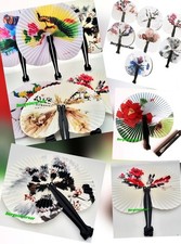 Hand Fan Portable Folding Hand Fans Decoration Wedding Summer Paper Handheld Fan