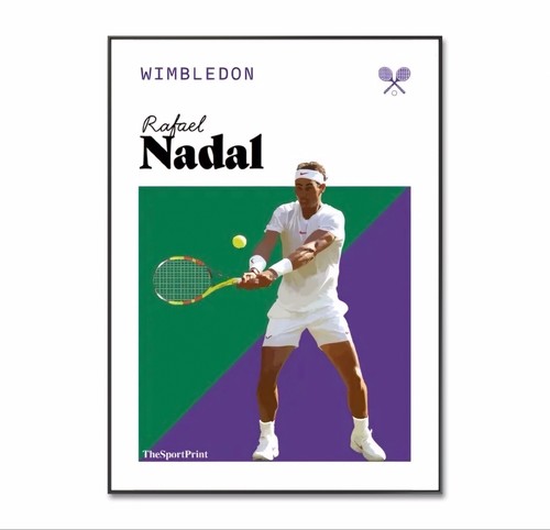 Wimbledon tennis poster - wimbledon,