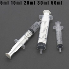 5ml 10ml 20ml 30ml 50ml Reusable Plastic Hydroponics Nutrient Measuring Syringe