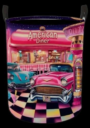 Vintage american diner laundry - american,