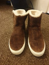 Ugg Dark Tan Boots Size 5