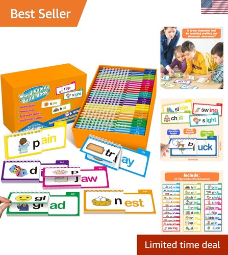 Phonics flash cards word - flash,