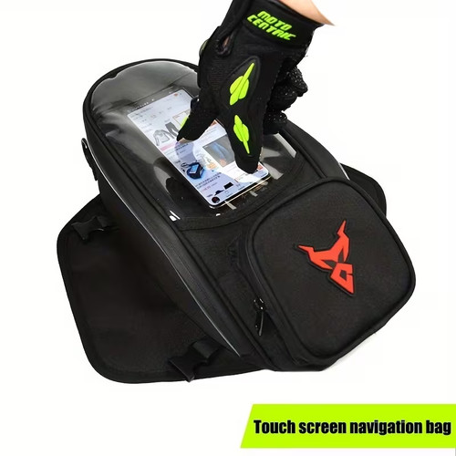Motorcycle tank bag magnetic - tank,