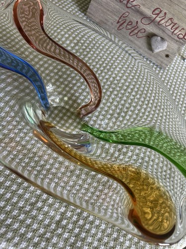 Murano looking glass bowl - looking,