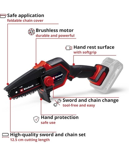 Einhell cordless pruning - einhell, saw