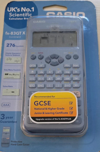 Casio 83gtx classwiz - casio, fx-83gtx