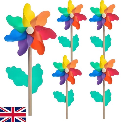 5pcs windmills for garden - windmills,