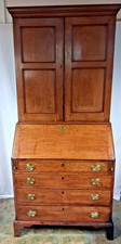 Antique  Georgian  Bureau Bookcase