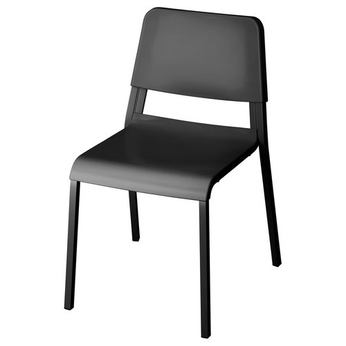 Ikea teodores chair - chair, black