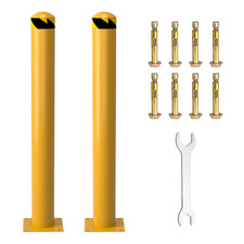 2PCS Safety Bollard 36"H