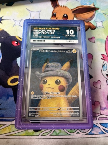 Pokemon pikachu tcg grey felt - pikachu,