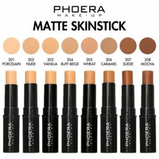 PHOERA Matte Concealer Contour Makeup Stick Brighten Skin Color Long Oil Control