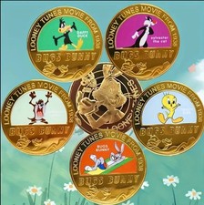 Looney Tunes 5PCS Coin Set