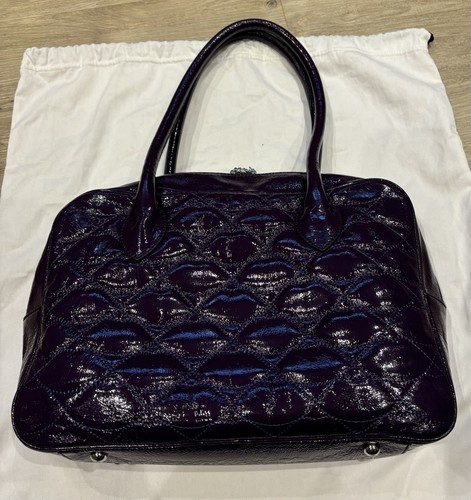 Lulu guinness purple quilted - purple,
