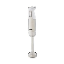 600W Hand Blender Handheld Immersion Stick Blender 12 Speed & Turbo, Silver
