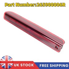 Rear 3rd LED High Level Stop Brake Light Red For Renault Megane III Hatchback