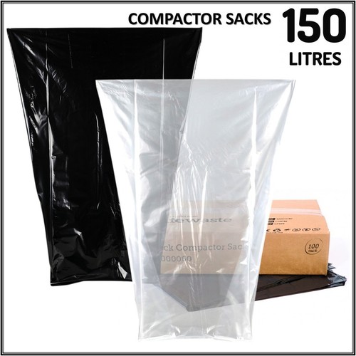 150l compactor bags - heavy, duty