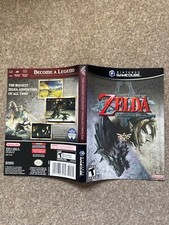 Zelda Twilight Princess - Nintendo Gamecube - OFFICIAL INLAY - NTSC USA