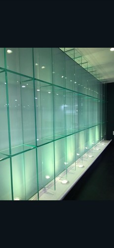 Clear glass toughened - clear, shelves