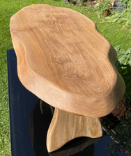 VTG SLAB Solid Elm Coffee Table Or Low Table Trestle Ends George Nakashima Style