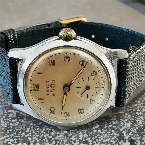Vintage lanco sport 15jewels - vintage,