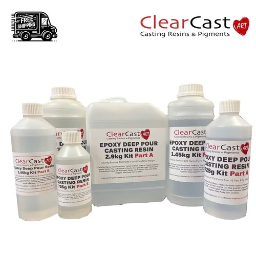 Epoxy deep pour clear - deep,