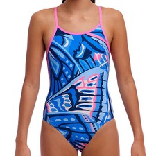 Funkita Girls Diamond Back One Piece FKS033G Soaring Hi