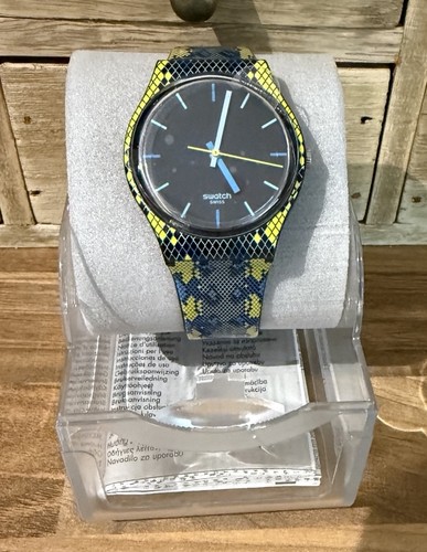 Swatch snaky blue 2011 animal - swatch,