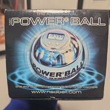 NSD Powerball 250 Hz Pro Amber Gyroscope Hand/Wrist Exerciser - Genuine - Boxed