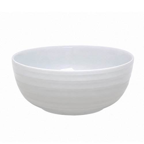 Bowl 15cm white stoneware - 15cm,