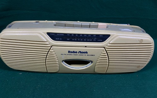 Scr radio cassette - am/fm,