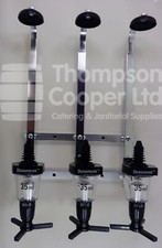 3 Bottle Wall Rack & 3 35ml