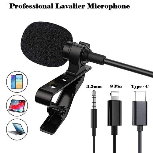 Lavalier lapel microphone - lavalier,