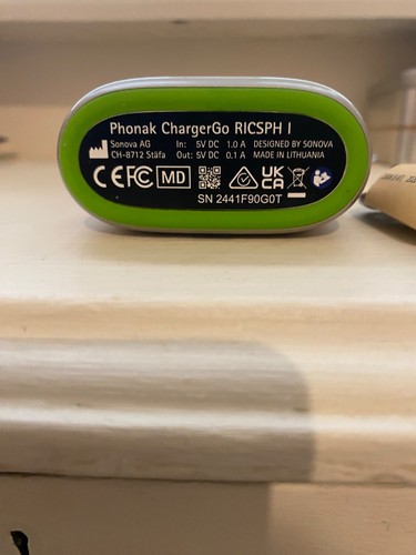 Phonak hearing aid charger