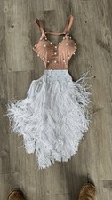 Latin Dance Dress Size 8/ Small
