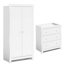 Sleigh Wardrobe & Dresser