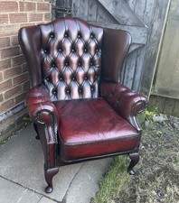 Chesterfield Wingback Chair In