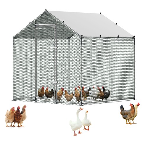 Vevor large metal chicken coop - large,