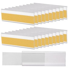 50 Pcs Shelf Label Holder 3 x