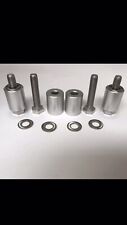 22mm POLISHED Vauxhall Corsa C C20LET Z20LET TURBO Bonnet Raisers/lifters