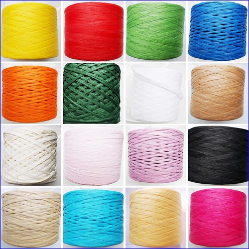 Paper raffia ribbon colours - paper, 28