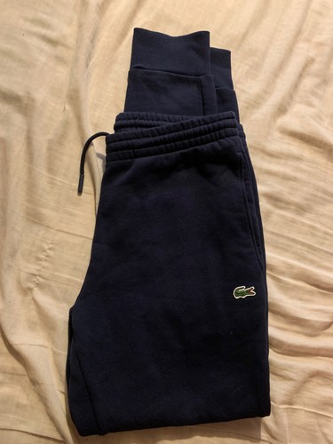 Lacoste tracksuit bottoms navy - lacoste,