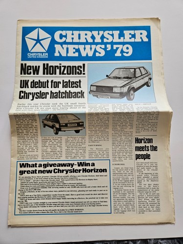Chrysler talbot sunbeam - talbot,