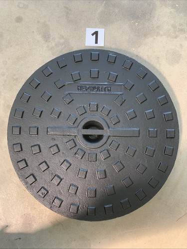 Cast iron round - round, covers