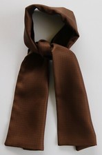 Silk Twill Cravat Brown & blue