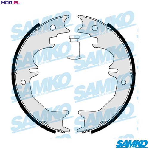 Brake shoe set parking - brake,