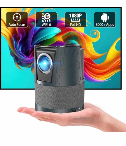 Portable mini projector - mini, 4k