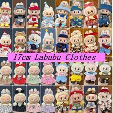 For 17cm Labubu Doll Clothes Fashion Clothes Jumpsuit Doll Clothes /Skirts /Hat