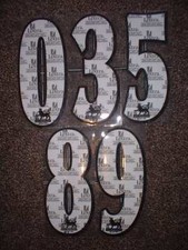 Premier League Numbers Player Issue 97-07 Lextra Official Football Soccer White