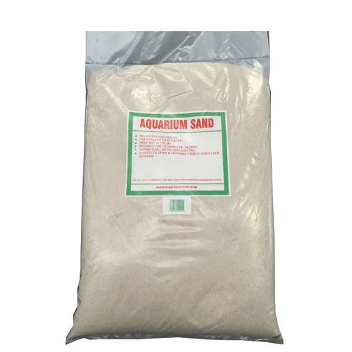 Natural coloured aquarium sand - aquarium,